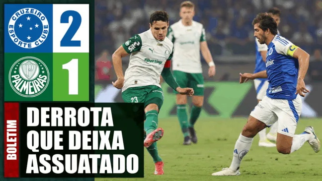 Boletim NP: Derrota do Palmeiras em Minas Gerais assusta